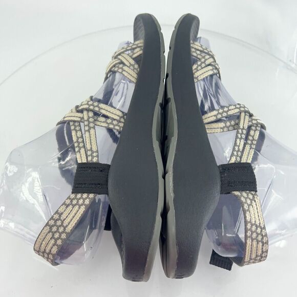 Chaco Women ZX/2 Sandal Size 8 Outdoor Hike Grey Strappy Thong Adjustable Shoe - Picture 10 of 14